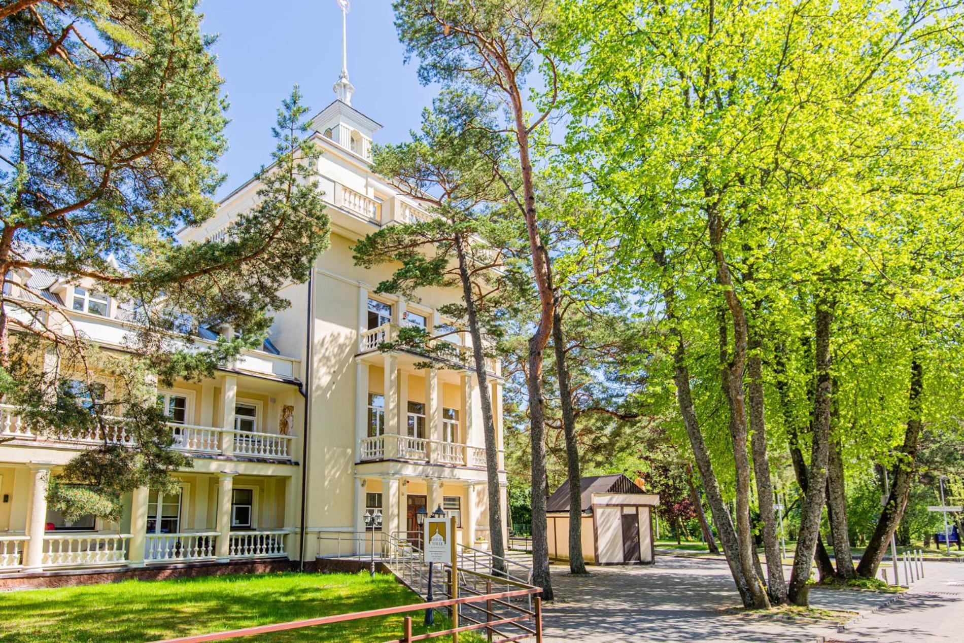 Zuvedra Hotell Palanga Eksteriør bilde