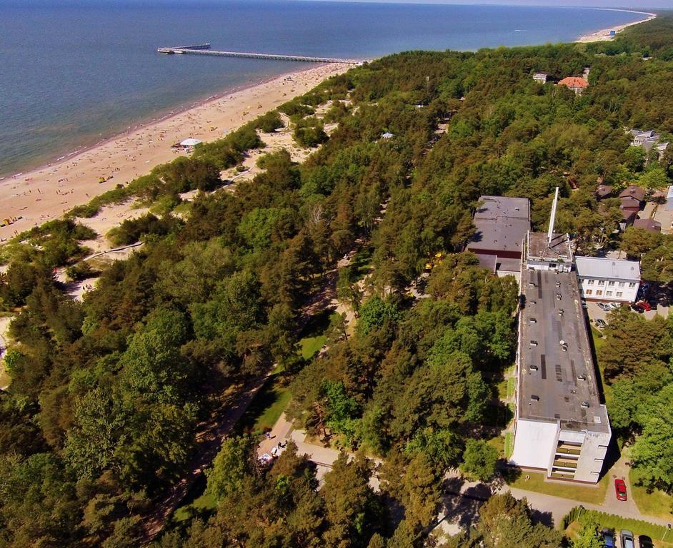 Zuvedra Hotell Palanga Eksteriør bilde