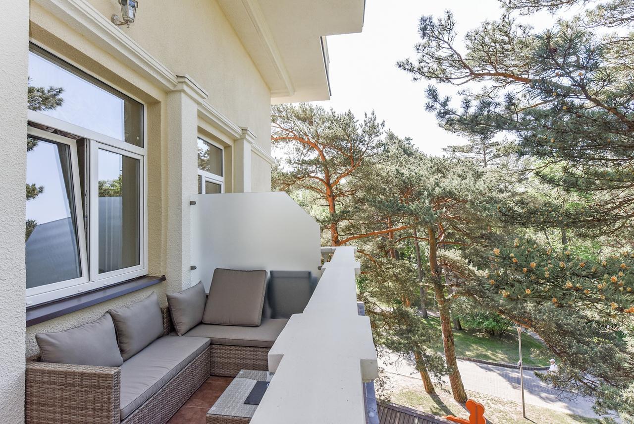 Zuvedra Hotell Palanga Eksteriør bilde